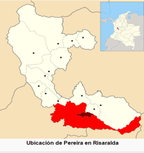 mapa de Pereira