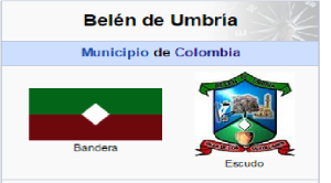 bandera Belén de Umbría