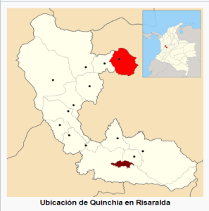 mapa de Quinchia